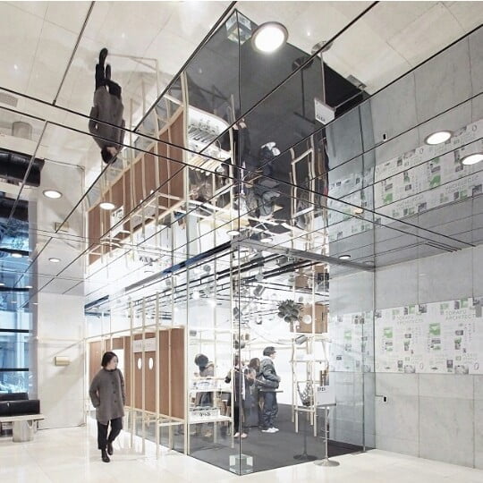 Mẫu trần inox gương đẹp