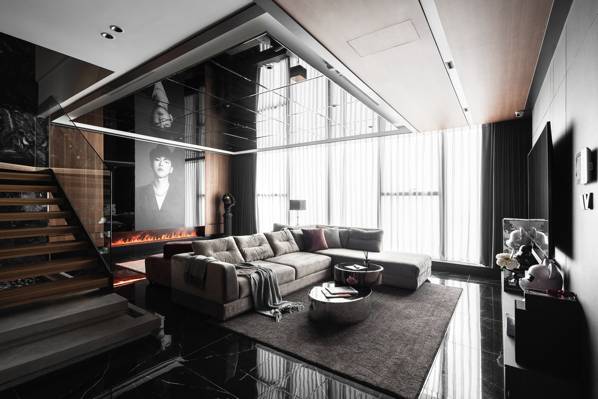 Mẫu trần inox gương đẹp