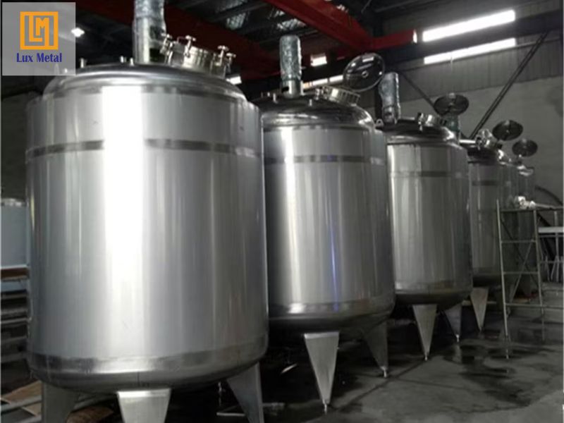 Bồn chứa inox công nghiệp thực phẩm cao cấp