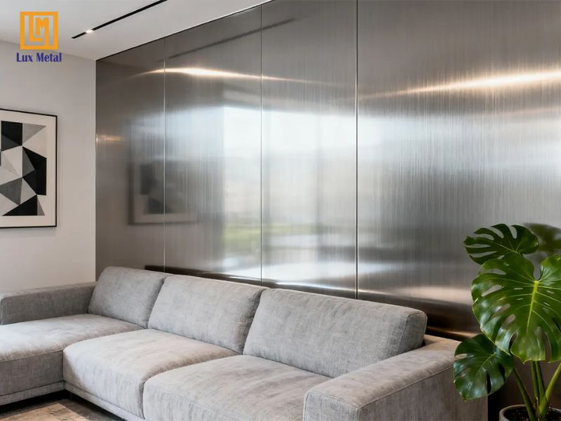 Inox xước bền đẹp, được ứng dụng rộng rãi