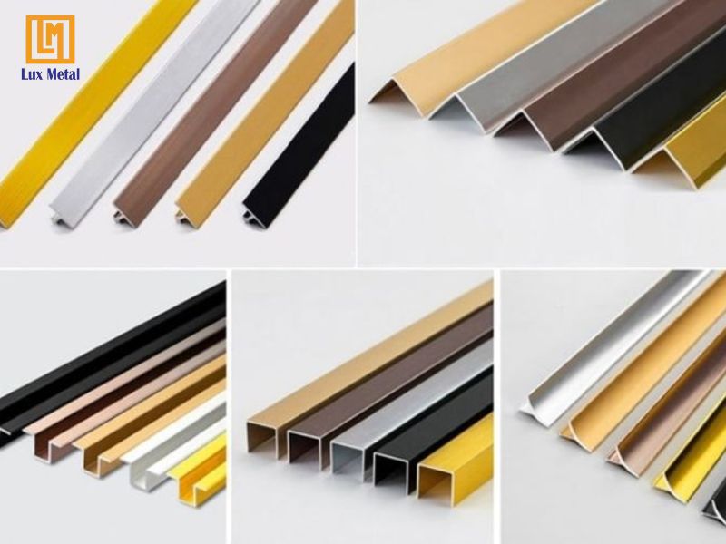 Lựa chọn nẹp inox phù hợp với từng vị trí thi công