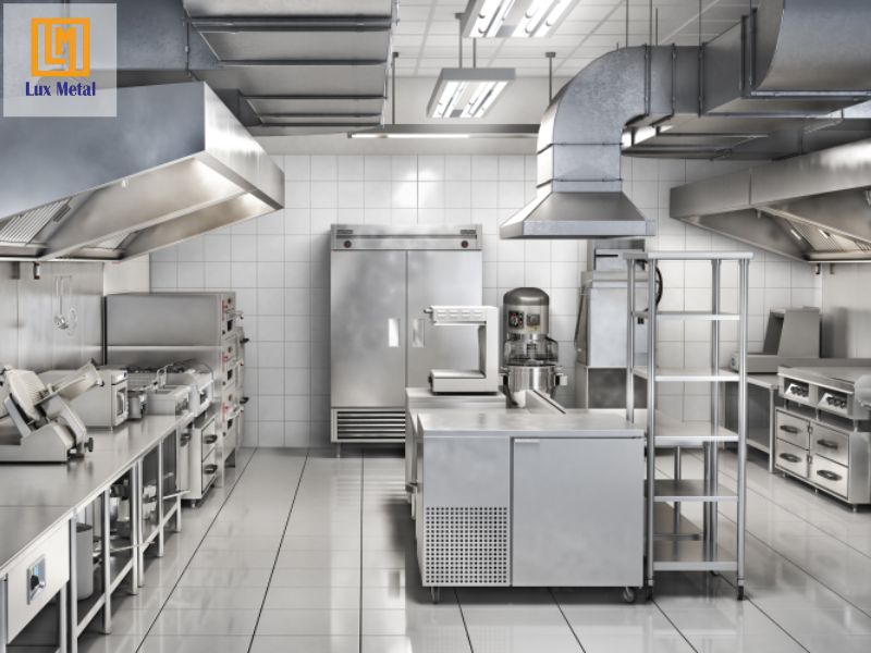 Thiết bị bếp công nghiệp inox cho nhà hàng khách sạn