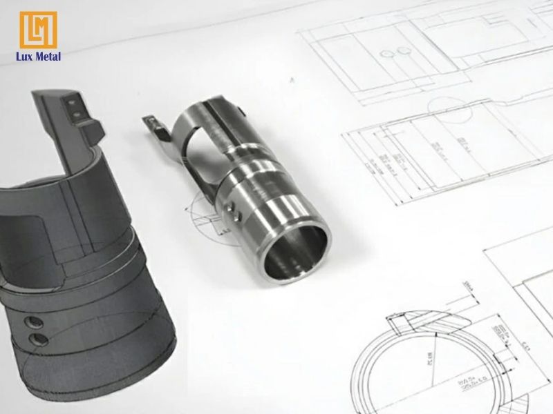 Thiết kế bản vẽ 3D chi tiết cho sản phẩm inox theo yêu cầu